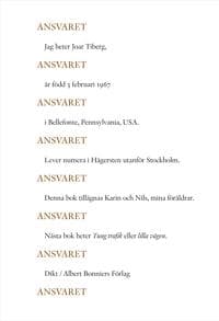 Ansvaret Ansvaret Ansvaret Ansvaret