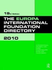 The Europa International Foundation Directory 2010