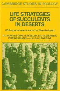Life Strategies of Succulents in Deserts