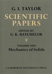 The Scientific Papers of Sir Geoffrey Ingram Taylor 4 Volume Paperback Set