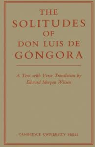 The Solitudes of Don Luis De Góngora