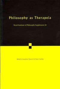 Philosophy as Therapeia