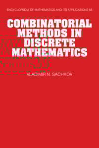 Combinatorial Methods in Discrete Mathematics