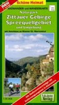 Naturpark Zittauer Gebirge, Spreequellgebiet und Umgebung 1 : 35 000 Radwander- und Wanderkarte