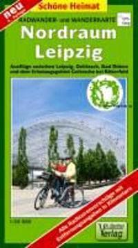 Radwander- und Wanderkarte Nordraum Leipzig 1 : 50 000    LZ bis 2027
