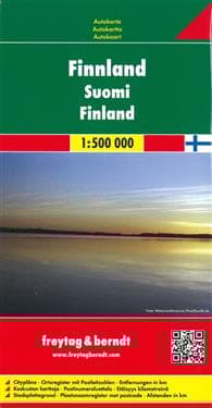 Finland Road Map 1:500 000
