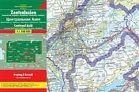 Central Asia: Southern Kazakhstan, Kyrgyzstan, Tagikistan, Turkmenistan, Uzbekistan: Road Map