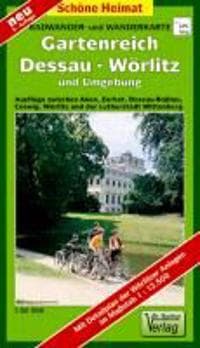 Gartenreich Dessau-Wörlitz und Umgebung 1 : 50 000. Radwander- und Wanderkarte  LZ bis 2027