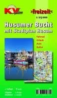 Husumer Bucht, KVplan, Radkarte/Freizeitkarte/Stadtplan, 1:25.000 / 1:12.500 /1:6.250