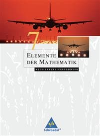 Elemente der Mathematik 7. Schülerbuch - Ausgabe 2008 für die SI in Mecklenburg-Vorpommern