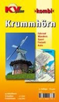 Krummhörn & Greetsiel (mit 19 Detailkarten), KVplan, Radkarte/Freizeitkarte/Stadtplan, 1:30.000 / 1:7.500