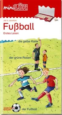 miniLÜK. Fußball Erstes Lesen