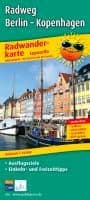 Cycle route Berlin - Copenhagen 1:50,000