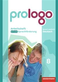 prologo 8. Arbeitsheft plus Sprachförderung. Grundausgabe. Hauptschulen