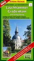 Radwander- und Wanderkarte Lauchhammer, Großenhain und Umgebung 1:50 000