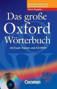 Grosse Oxford Worterbuch Book