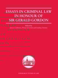 Essays in Criminal Law in Honour of Sir Gerald Gordon