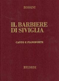 Il Barbiere Di Siviglia: Canto E Pianoforte