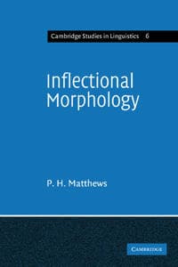 Inflectional Morphology