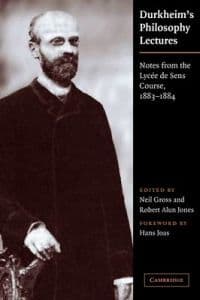 Durkheim's Philosophy Lectures