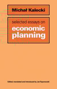 Selected Essays on Economic Planning