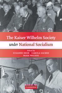 The Kaiser Wilhelm Society under National Socialism