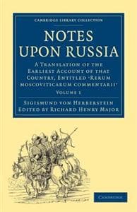 Notes upon Russia 2 Volume Set