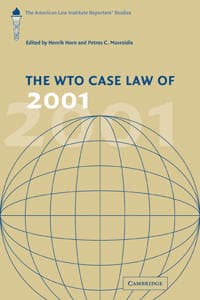 The WTO Case Law of 2001