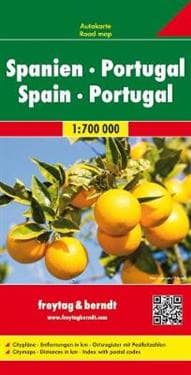 Spain - Portugal Road Map 1:700 000