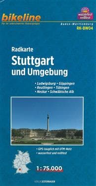 Stuttgart and Environs Cycle Map
