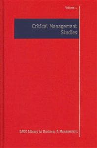 Critical Management Studies