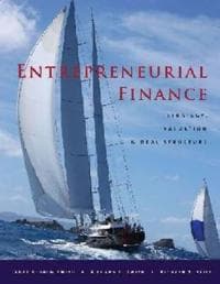 Entrepreneurial Finance