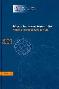 Dispute Settlement Reports 2009: Volume 3, Pages 1289-1616