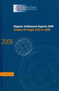 Dispute Settlement Reports 2009: Volume 6, Pages 2533-2908