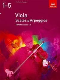 Viola Scales & Arpeggios, ABRSM Grades 1-5