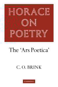 Horace on Poetry