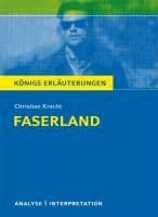 Faserland Textanalyse und Interpretation zu Christian Kracht