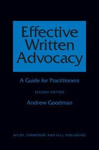 Effective Written Advocacy