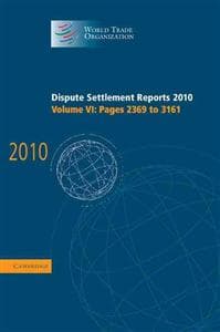 Dispute Settlement Reports 2010: Volume 6, Pages 2369–3161