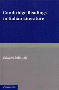 Cambridge Readings in Italian Literature