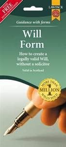 Last Will & Testament Form Pack for Scotland