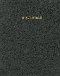 NKJV Aquila Wide Margin Reference Bible, Black Calf Split Leather, Red-letter Text, NK744:XRM