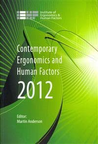 Contemporary Ergonomics and Human Factors 2012