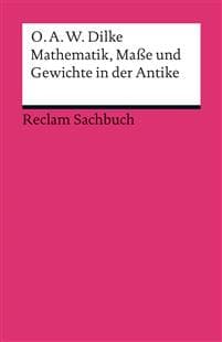 Mathematik, Maße und Gewichte in der Antike