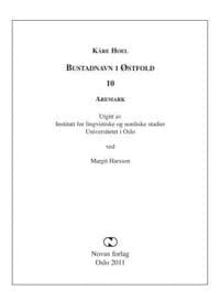 Bustadnavn i Østfold  (10)