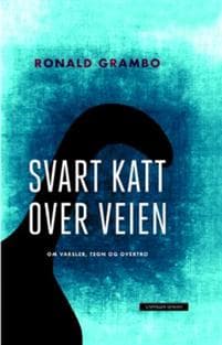 Svart katt over veien