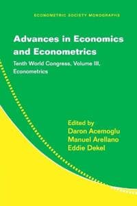 Advances in Economics and Econometrics