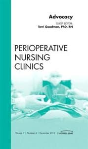 Advocacy, An Issue of Perioperative Nursing Clinics