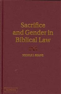 Sacrifice and Gender in Biblical Law