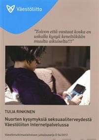 Nuorten kysymyksiä seksuaaliterveydestä Väestöliiton Internetpalvelussa